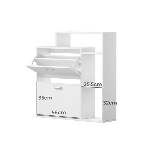 Doron 2 Door Shoe Storage Cabinet