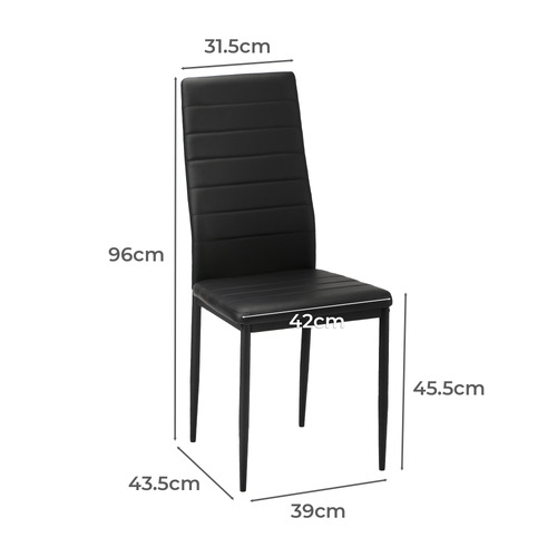 Victor Faux Leather Dining Chairs