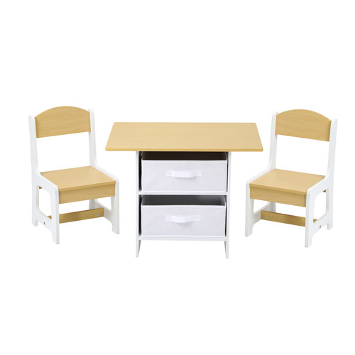 LivingFusion Kids' Kreyshan 2 Seater Table & Chair Set | Temple & Webster