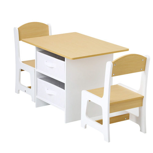 LivingFusion Kids' Kreyshan 2 Seater Table & Chair Set | Temple & Webster