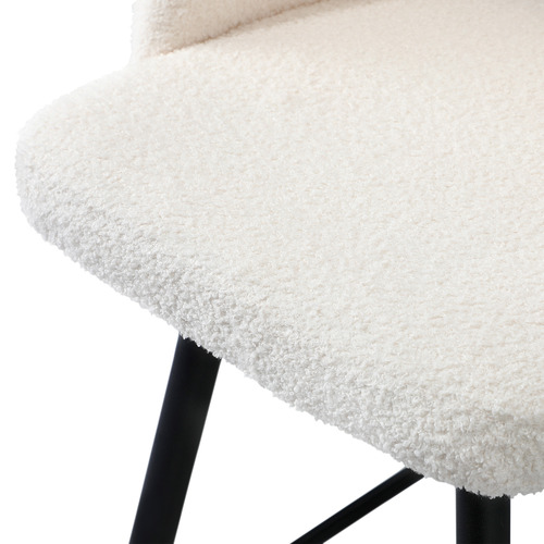 59cm Renoa Boucle Bar Stools