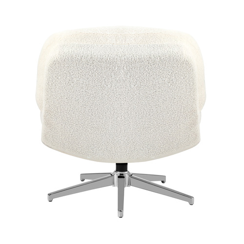 Adler Boucle Swivel Armchair