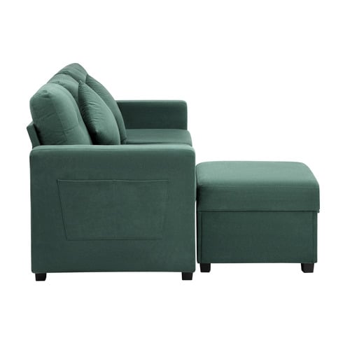 Kiva 3 Seater Sofa & Ottoman Set