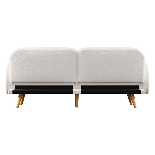 Kael 3 Seater Faux Sherpa Sofa Bed