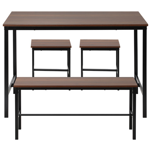 4 Seater Alice Dining Table & Bench Set