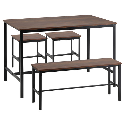 4 Seater Alice Dining Table & Bench Set
