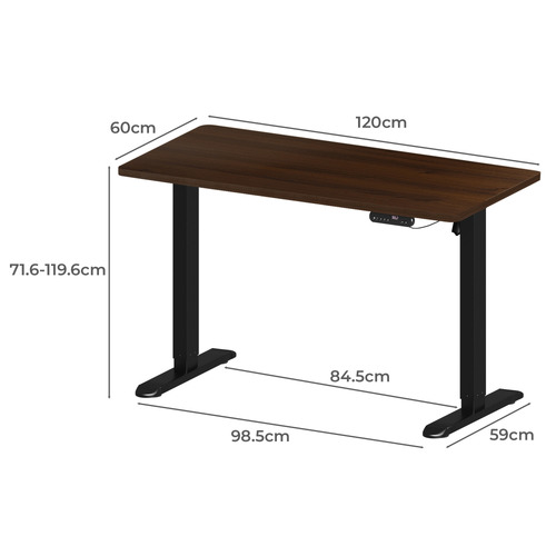 Sienna Single Motor Electric Sit & Stand Desk