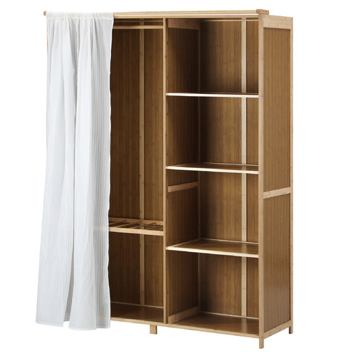 Veda Bamboo Open Wardrobe