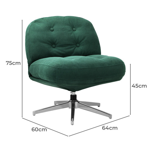 Adler Swivel Armchair