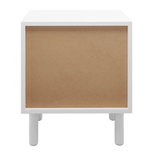 Eldric Rattan 2 Drawer Bedside Table