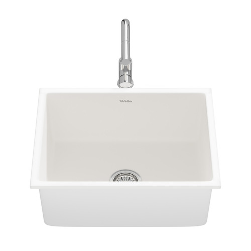 Velia 590mm Single Kitchen Sink and Mixer Tap