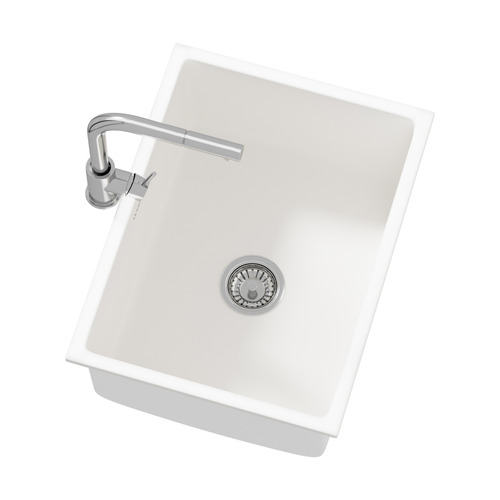 Velia 590mm Single Kitchen Sink and Mixer Tap