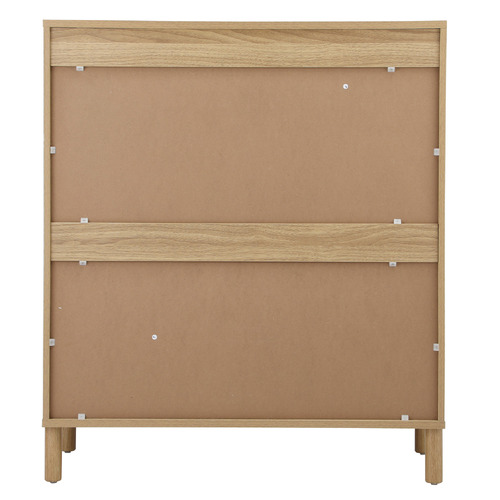 Elida Rattan 4 Drawer Chest