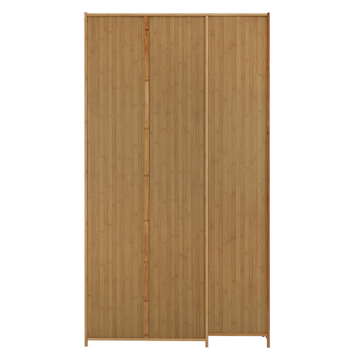 Tyro 3 Door Bamboo Wardrobe