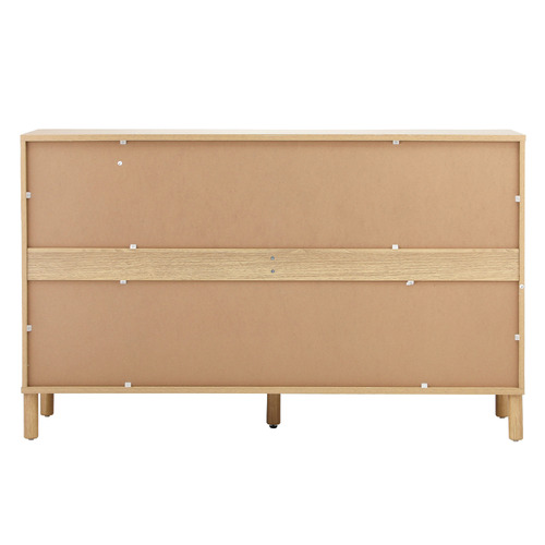 Elida Rattan 6 Drawer Chest