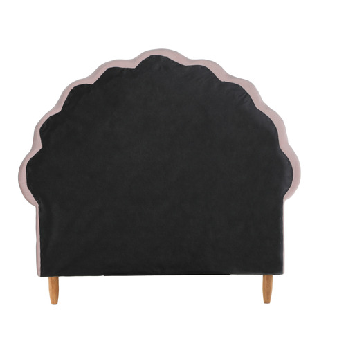 Pink-Florin-Double-Velvet-Bed