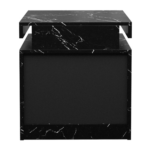 Hadley 2 Drawer LED Bedside Table