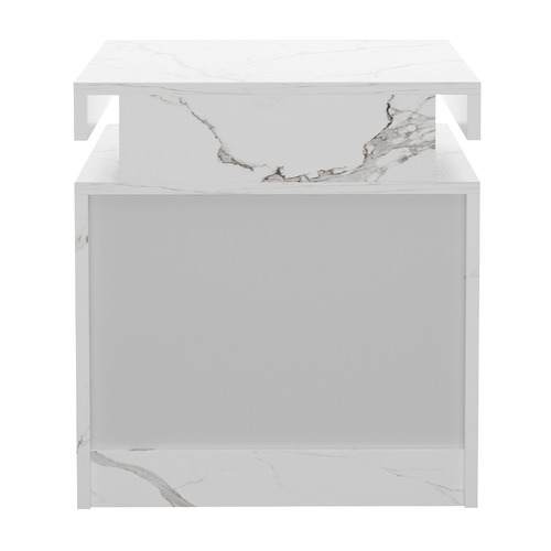 Hadley 2 Drawer LED Bedside Table