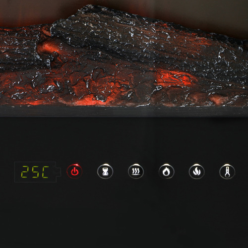 2000W Maura Wall Mounted Electric Fireplace Heater