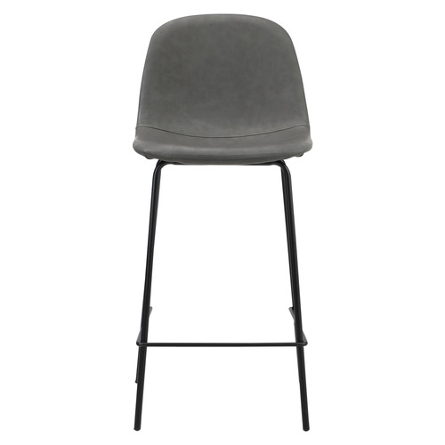 62cm Malcolm Faux Leather Counter Stools