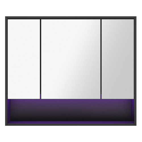 Meriden 900mm LED Mirrored Shaving Cabinet