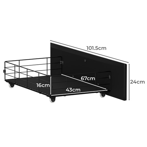 Windham Underbed Drawers with Wheels