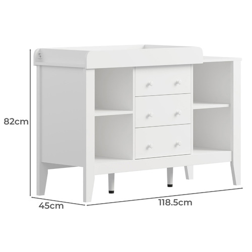 Emory 3 Drawer Change Dresser
