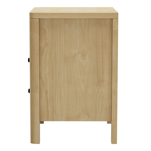 Halifax 2 Drawer Bedside Table