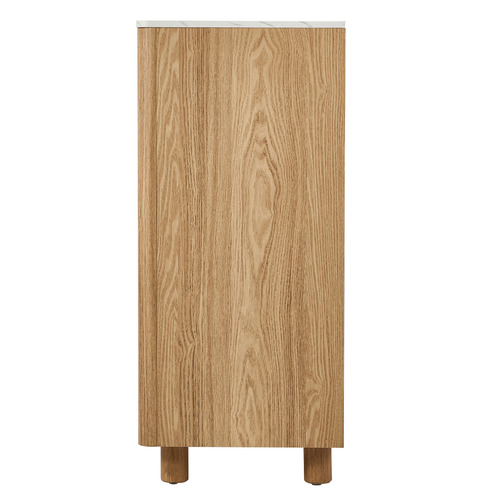 Coney Faux Marble 4 Drawer Chest