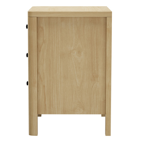Halifax 3 Drawer Bedside Table
