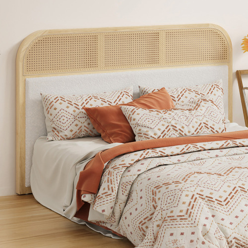 Calista Rattan Queen Bedhead