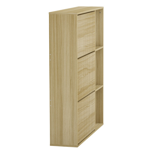 Montana 3 Door 3 Shelf Shoe Cabinet