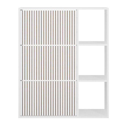 Montana 3 Door 3 Shelf Shoe Cabinet