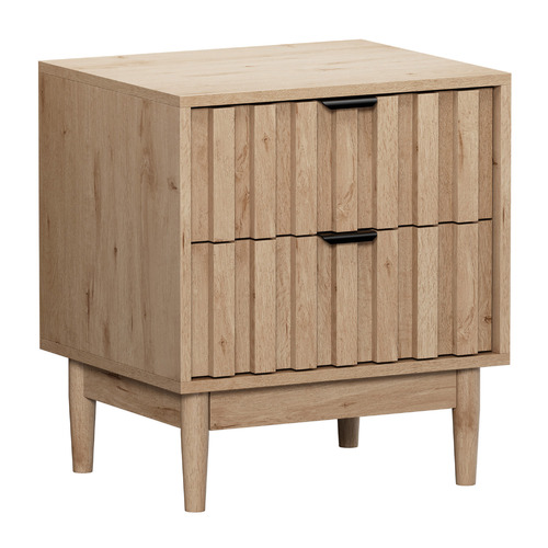Levana 2 Drawer Bedside Table