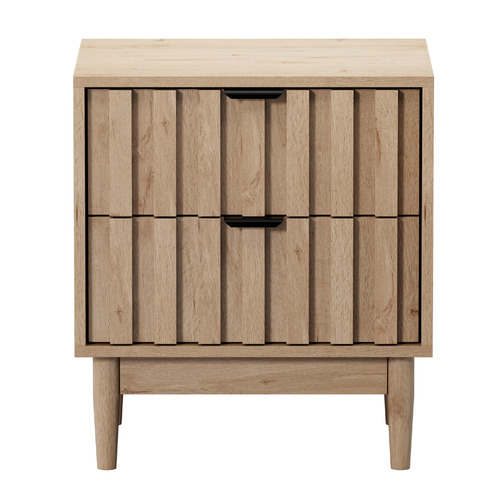 Levana 2 Drawer Bedside Table