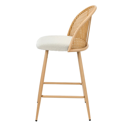 Ember Boucle Bar Stools