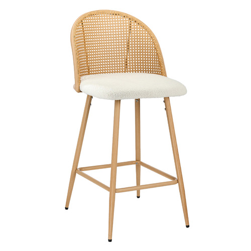 Ember Boucle Bar Stools