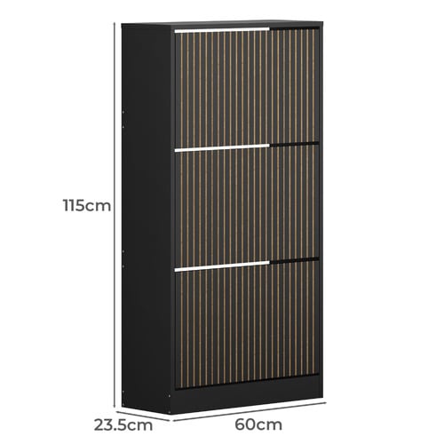Montana 3 Door Shoe Cabinet