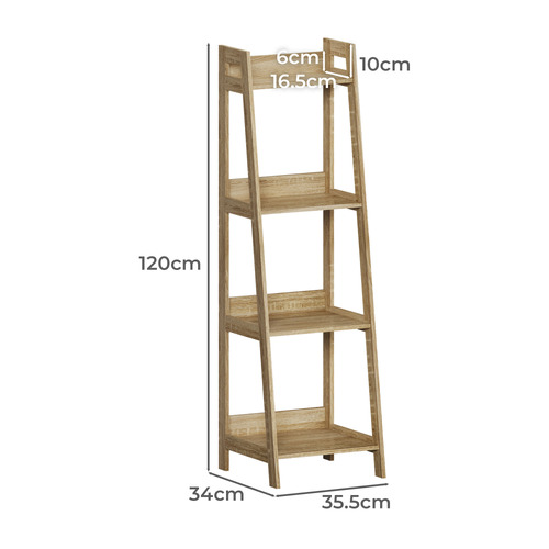 Livia 4 Tier Ladder Shelf