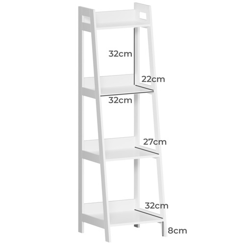 Livia 4 Tier Ladder Shelf