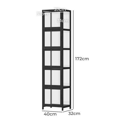 Elysia 5 Tier Display Cabinet