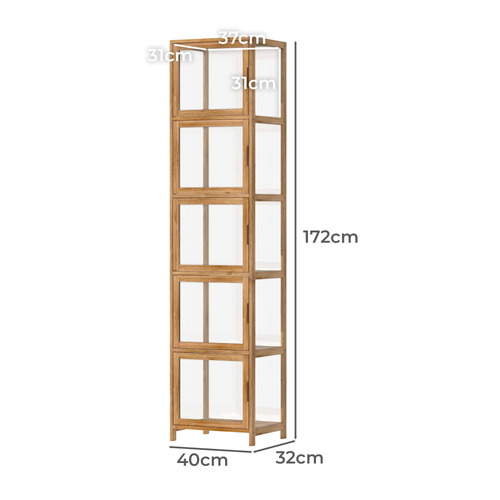 Elysia 5 Tier Display Cabinet