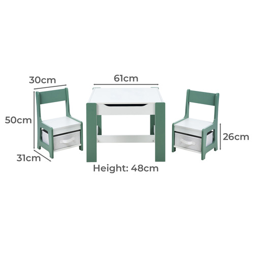 Kids' Marshall 2 Seater Table & Chair Set