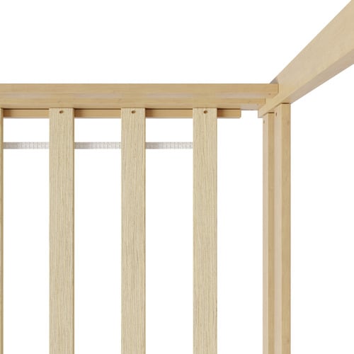 Culkin Pine Wood Bed Frame