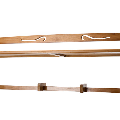 Tobias 6 Tier Bamboo Bookcase