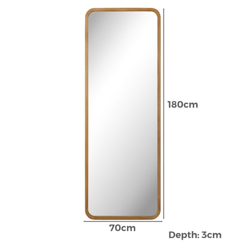 Natural Bode Full Length Mirror
