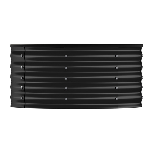 Dante Round Galvanised Steel Garden Bed