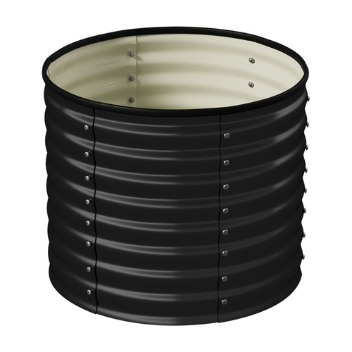Dante Round Galvanised Steel Garden Bed