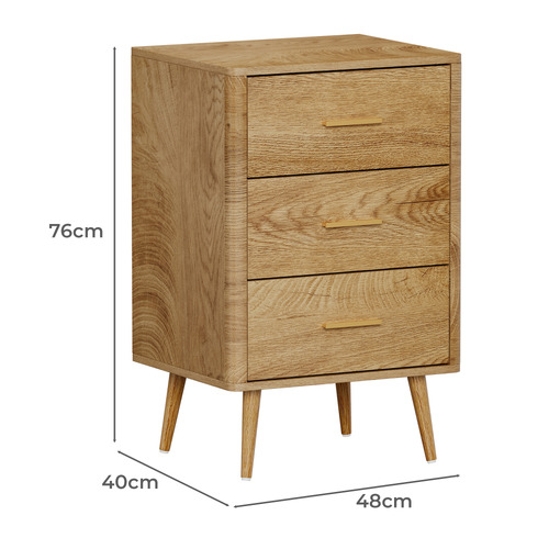 Pippa 3 Drawer Chest