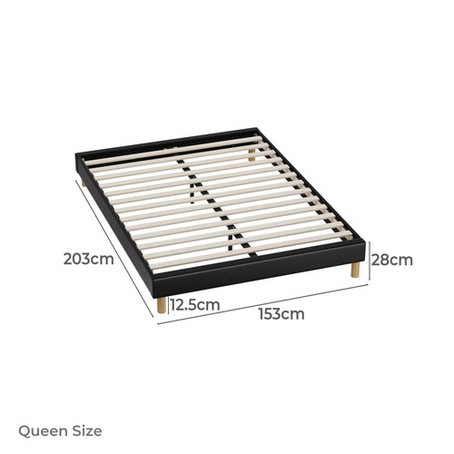 Carrie Faux Leather Bed Frame